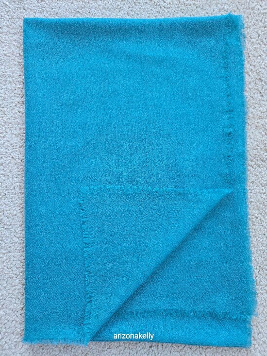 Cocowai Accessories - NWOT Cocowai Cashmere Woven Scarf Lightweight Blue